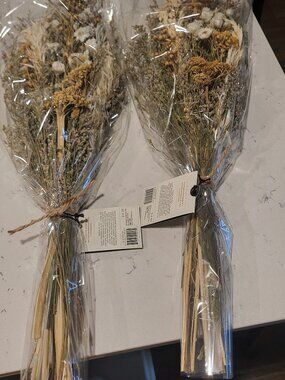 NWT Hearth & Hand with Magnolia Preserved Bundle Spring Grass (Set of 2)  25 In.